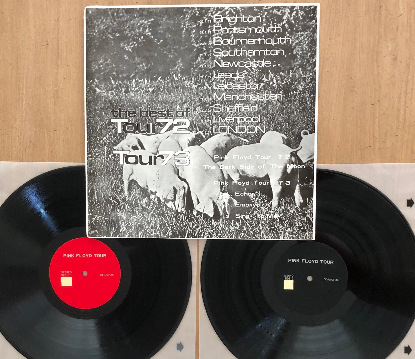 Pink Floyd - Best Of Tour 72/Tour 73 Japan OG Records