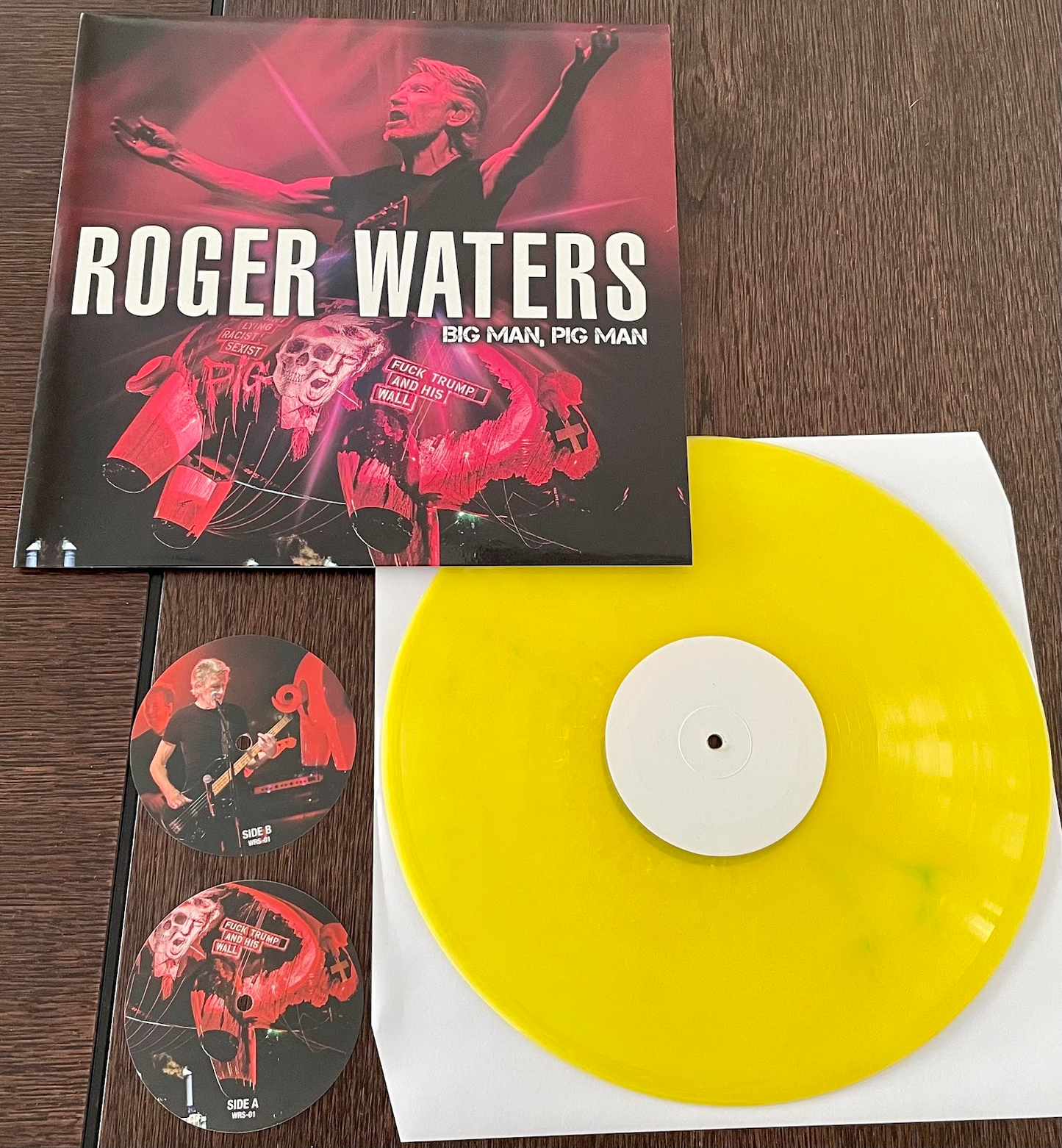 Roger Waters - Big Man Pig Man - Yellow Vinyl