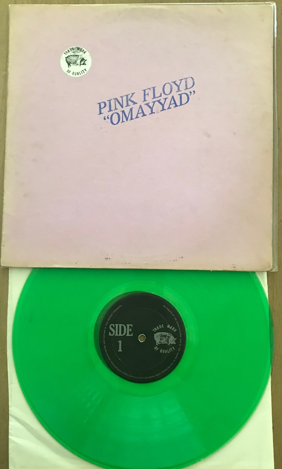 Pink Floyd - Omayyad - 7th Pressing - Green Vinyl