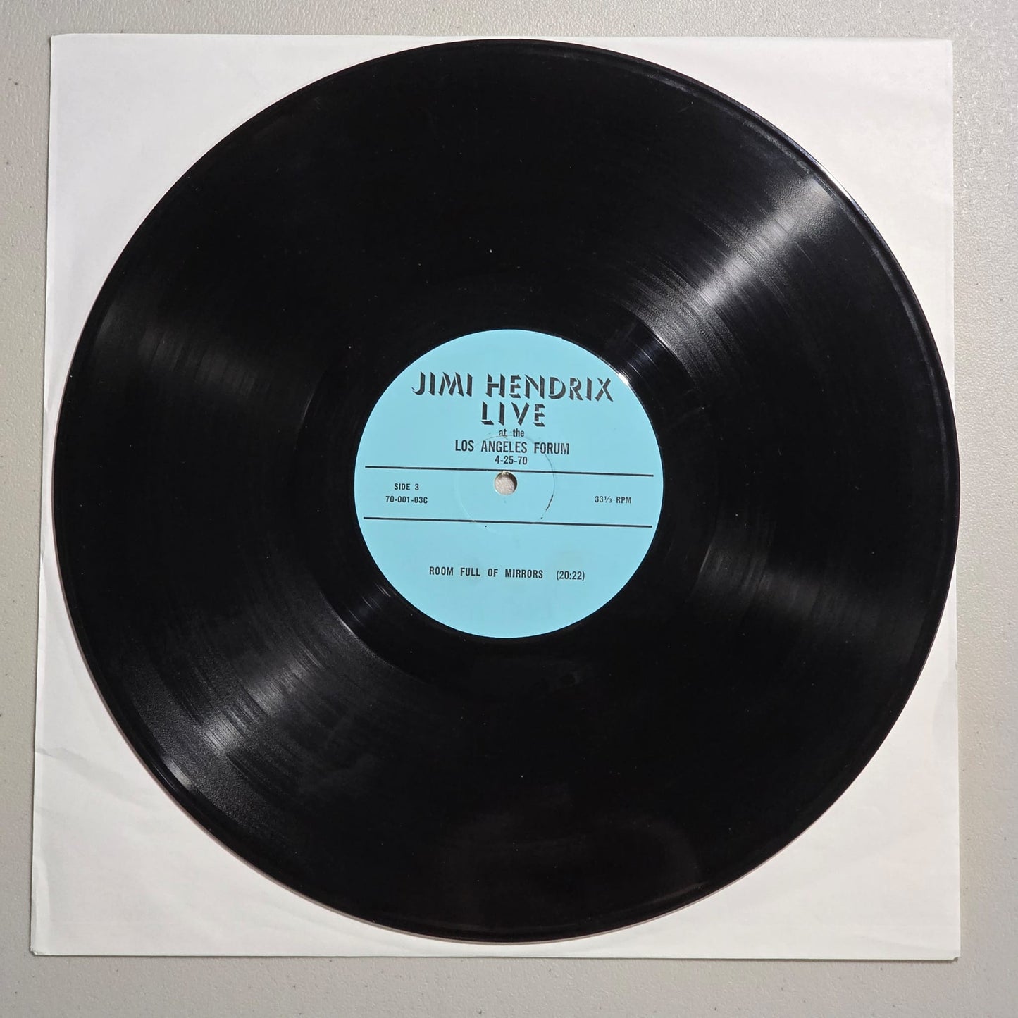 Jimi Hendrix - Live at the Los Angeles Forum 4-25-70 - 2LP