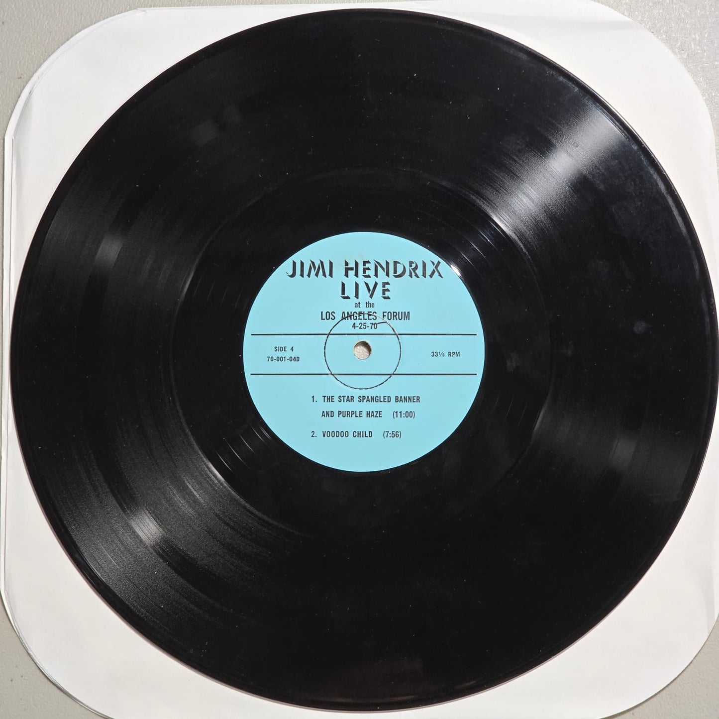 Jimi Hendrix - Live at the Los Angeles Forum 4-25-70 - 2LP