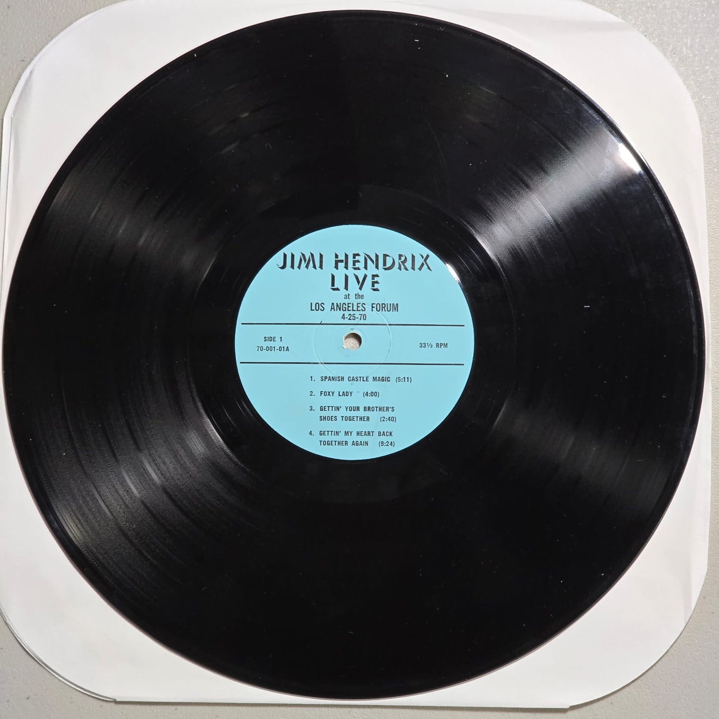 Jimi Hendrix - Live at the Los Angeles Forum 4-25-70 - 2LP