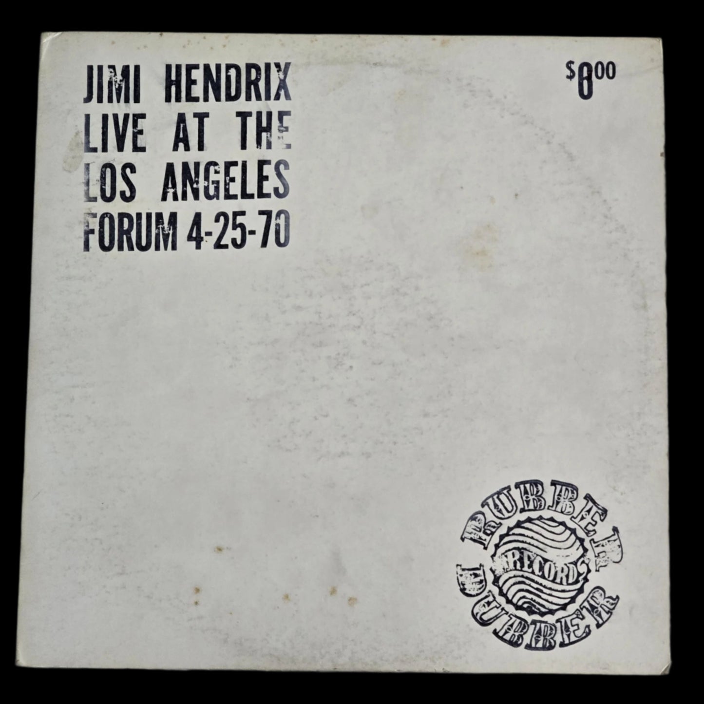 Jimi Hendrix - Live at the Los Angeles Forum 4-25-70 - 2LP