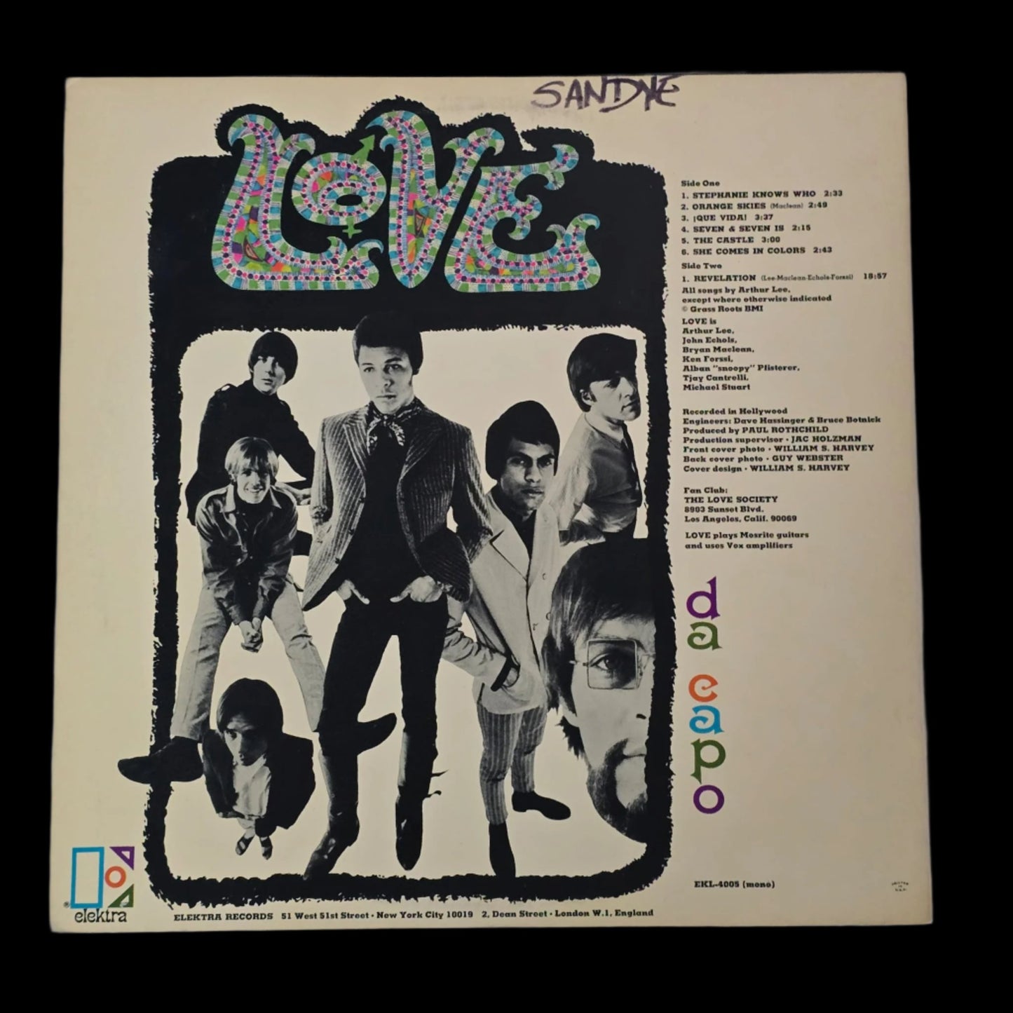 Love - Da Capo - 1967 Mono