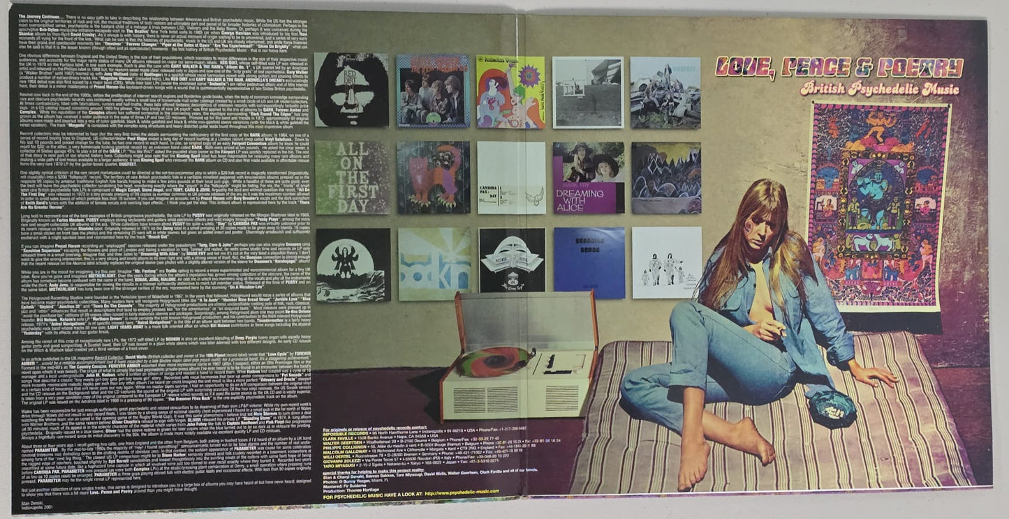 Love Peace & Poetry - British Psychedelic Music