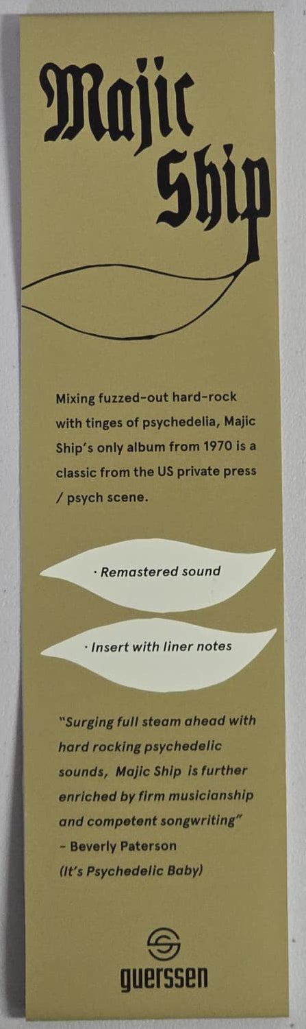 Majic Ship - Self-Titled - 2023 Guerssen Reissue - 2023