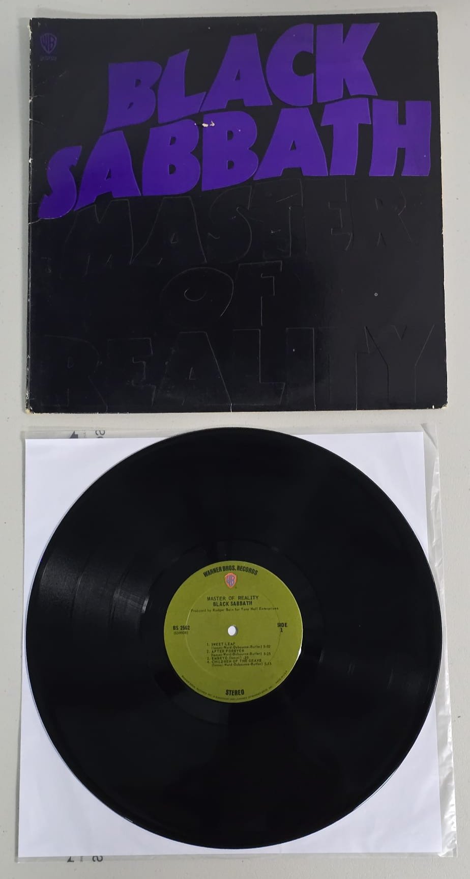 Master of Reality - US 1971 LP First Pressing