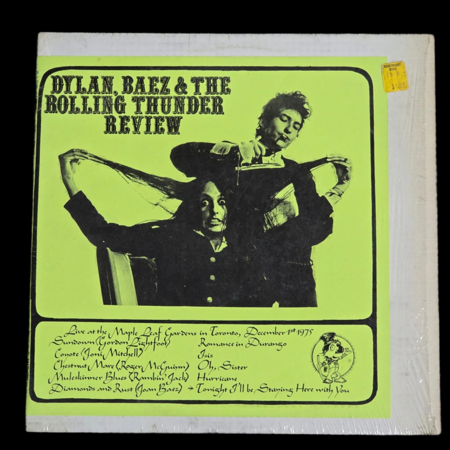 Dylan, Baez & The Rolling Thunder Review - Nothing Is Revealed - Blue Splatter