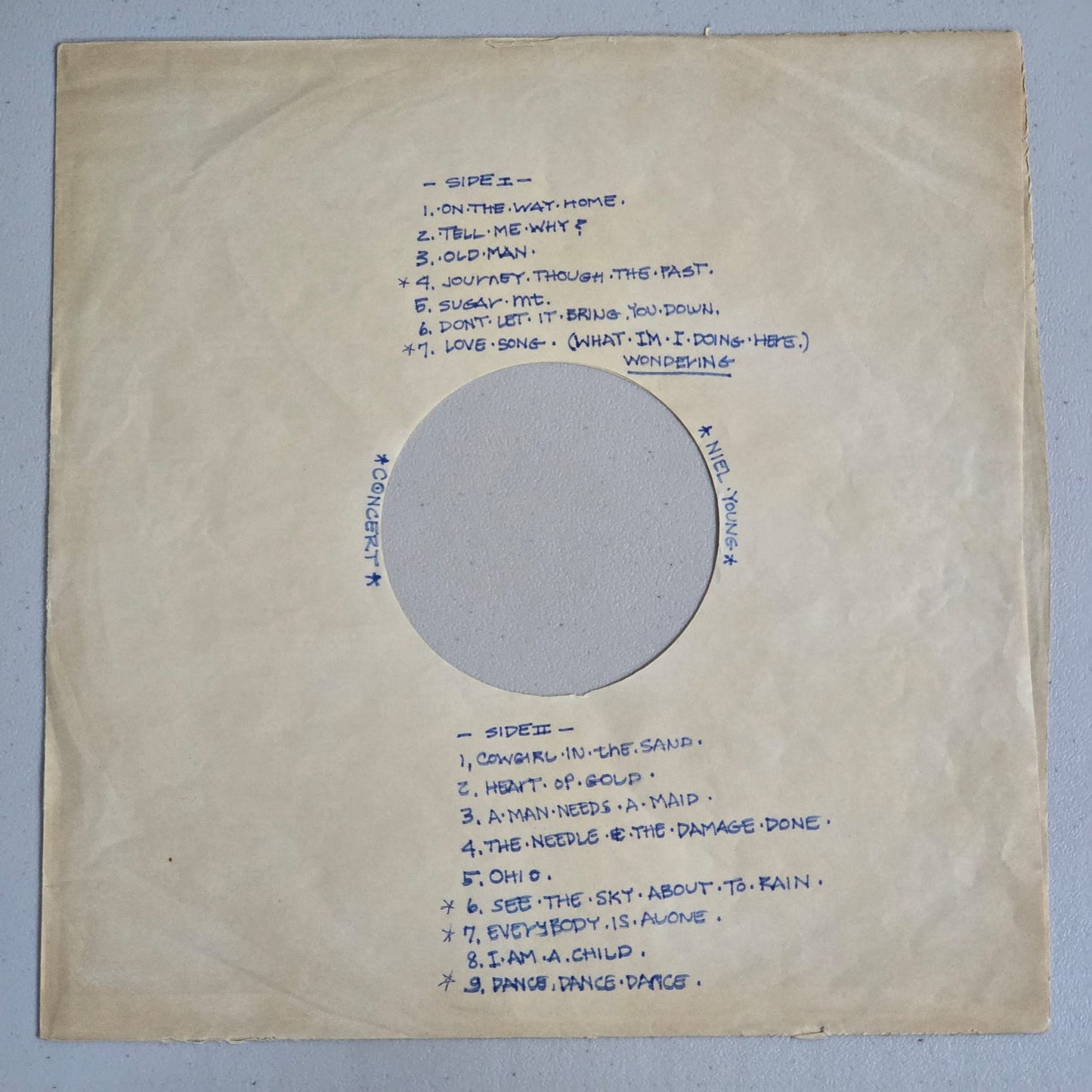 Neil Young - At The Los Angeles Music Center - Yellow