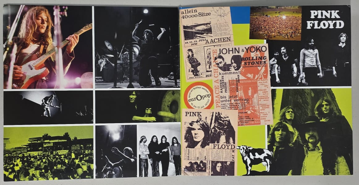 Pink Floyd - Open Air Pop-Festival Aachen - 2 LP Set with Poster