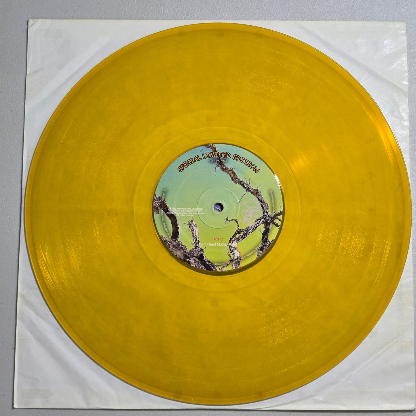 Pink Floyd - Atom Heart Sheffield - Translucent Yellow - PART 2 of 2