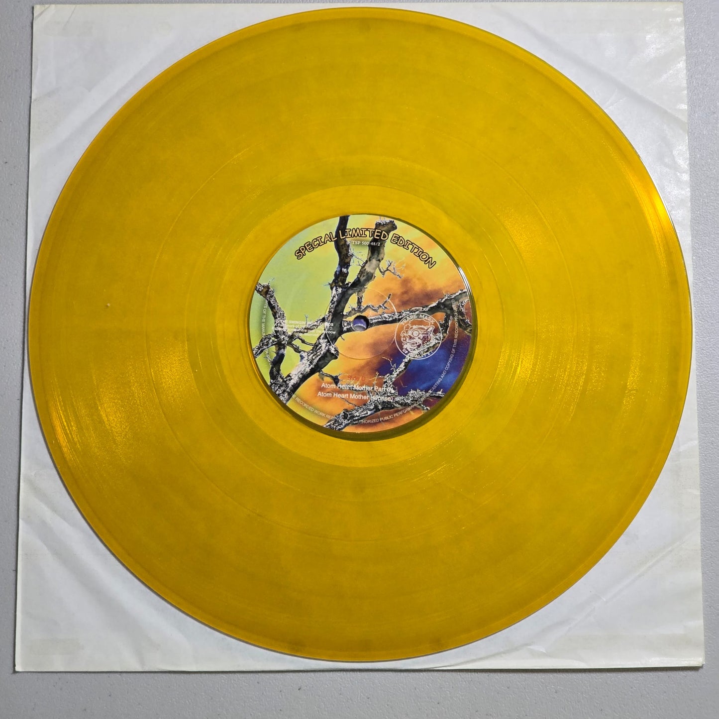 Pink Floyd - Atom Heart Sheffield - Translucent Yellow - PART 2 of 2