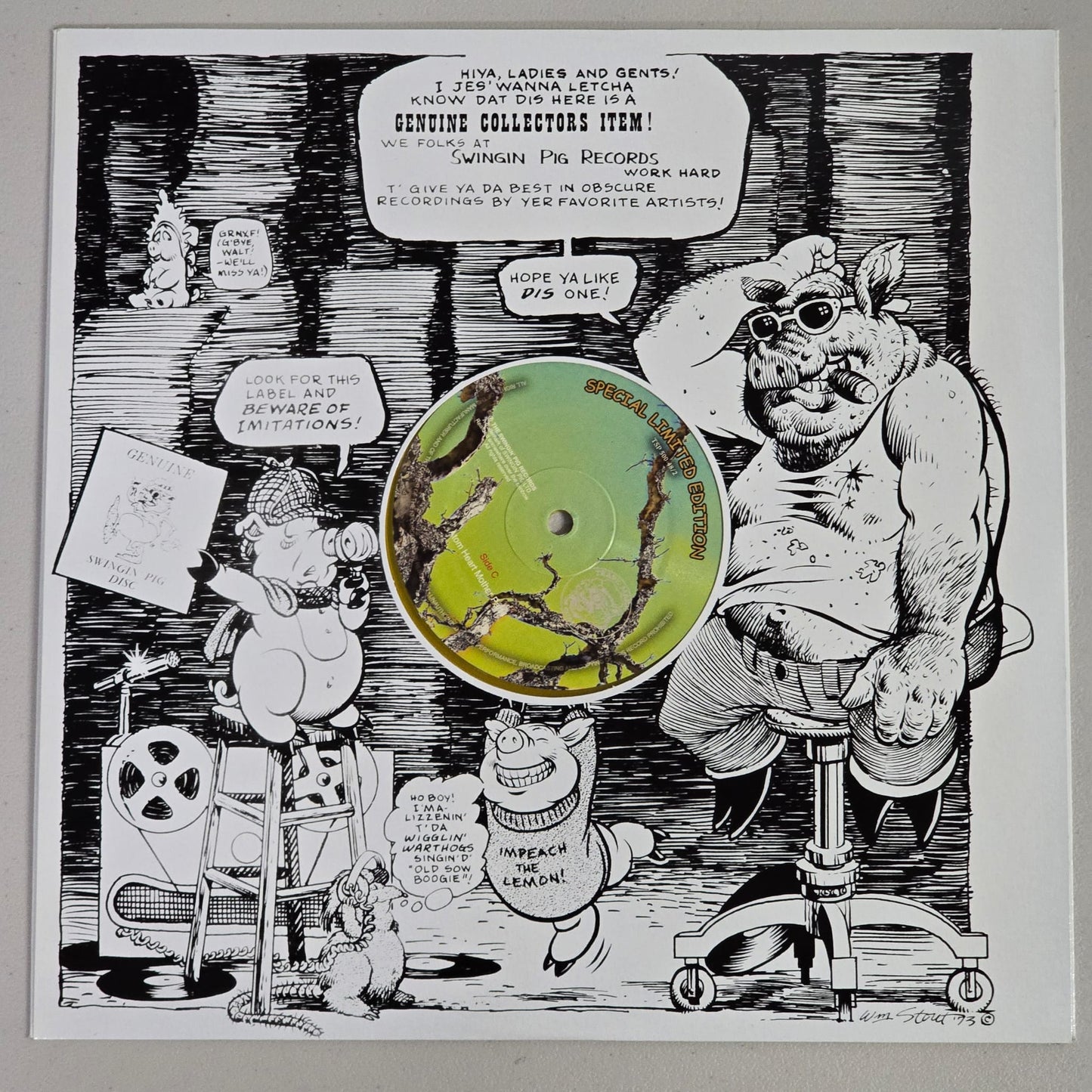 Pink Floyd - Atom Heart Sheffield - Translucent Yellow - PART 2 of 2