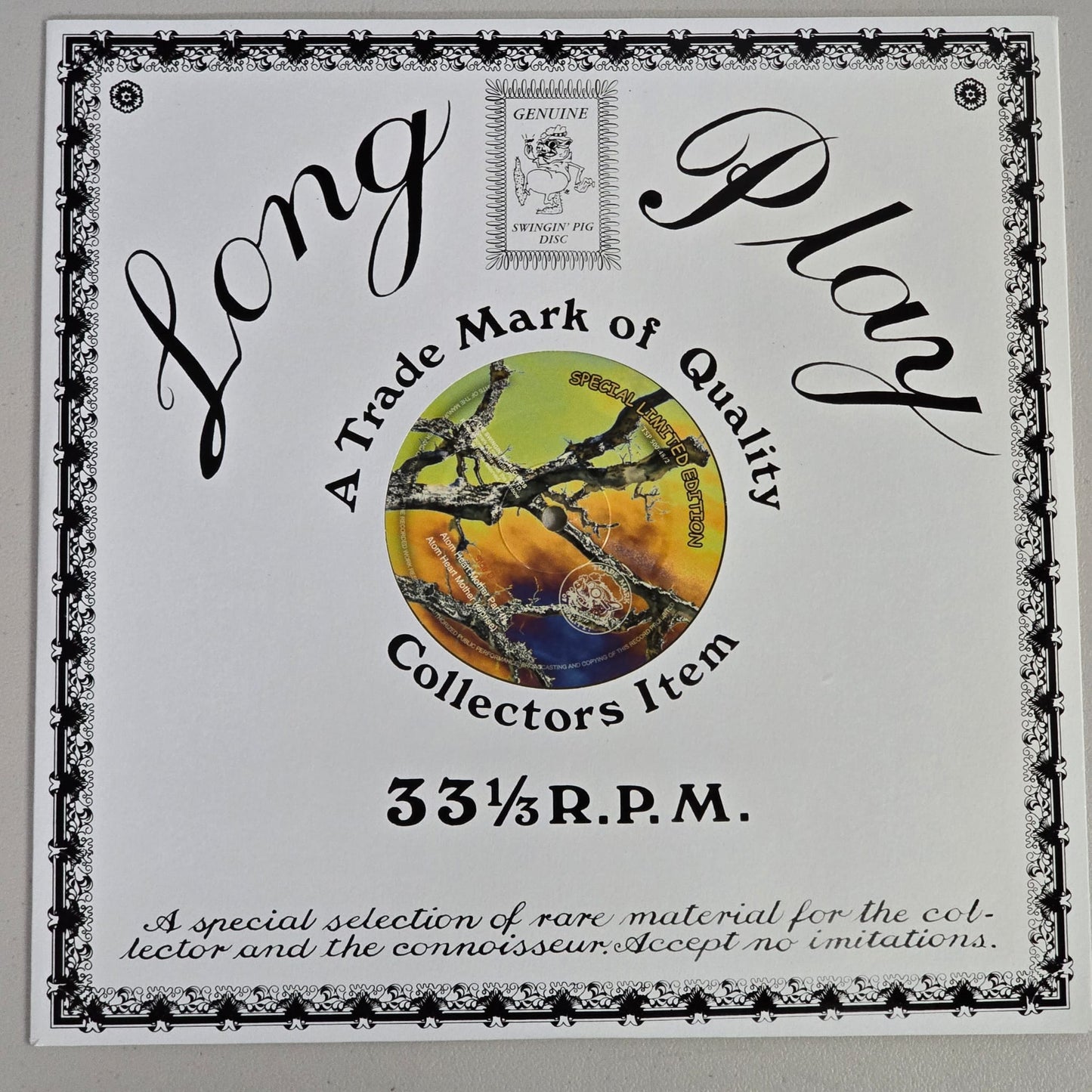 Pink Floyd - Atom Heart Sheffield - Translucent Yellow - PART 2 of 2