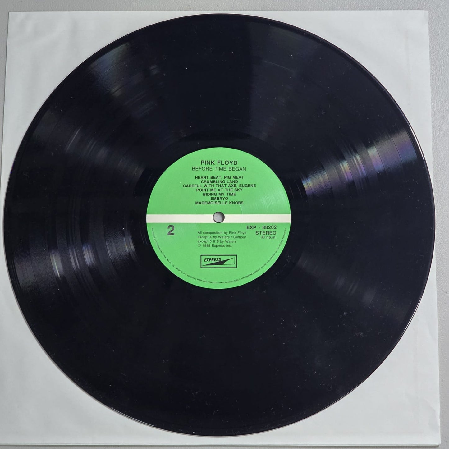 Pink Floyd - Before Time Began - Japanese Version