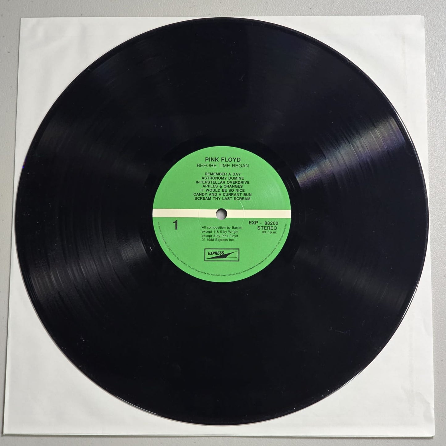 Pink Floyd - Before Time Began - Japanese Version