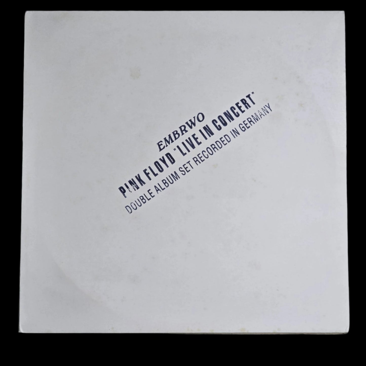 Pink Floyd - Embrwo - 2 LP - Clear Splatter