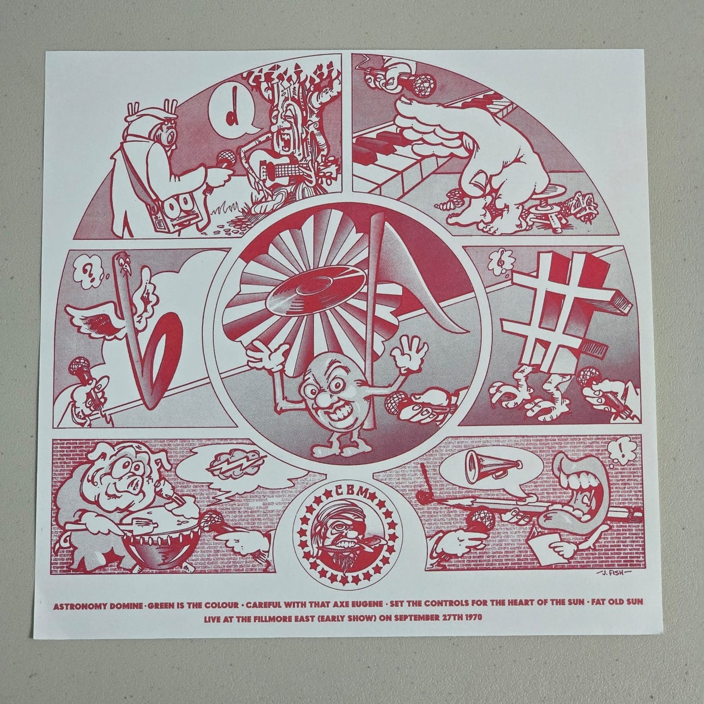 Pink Floyd - Fillmore East - TMOQ Japan 2 LP Acetate