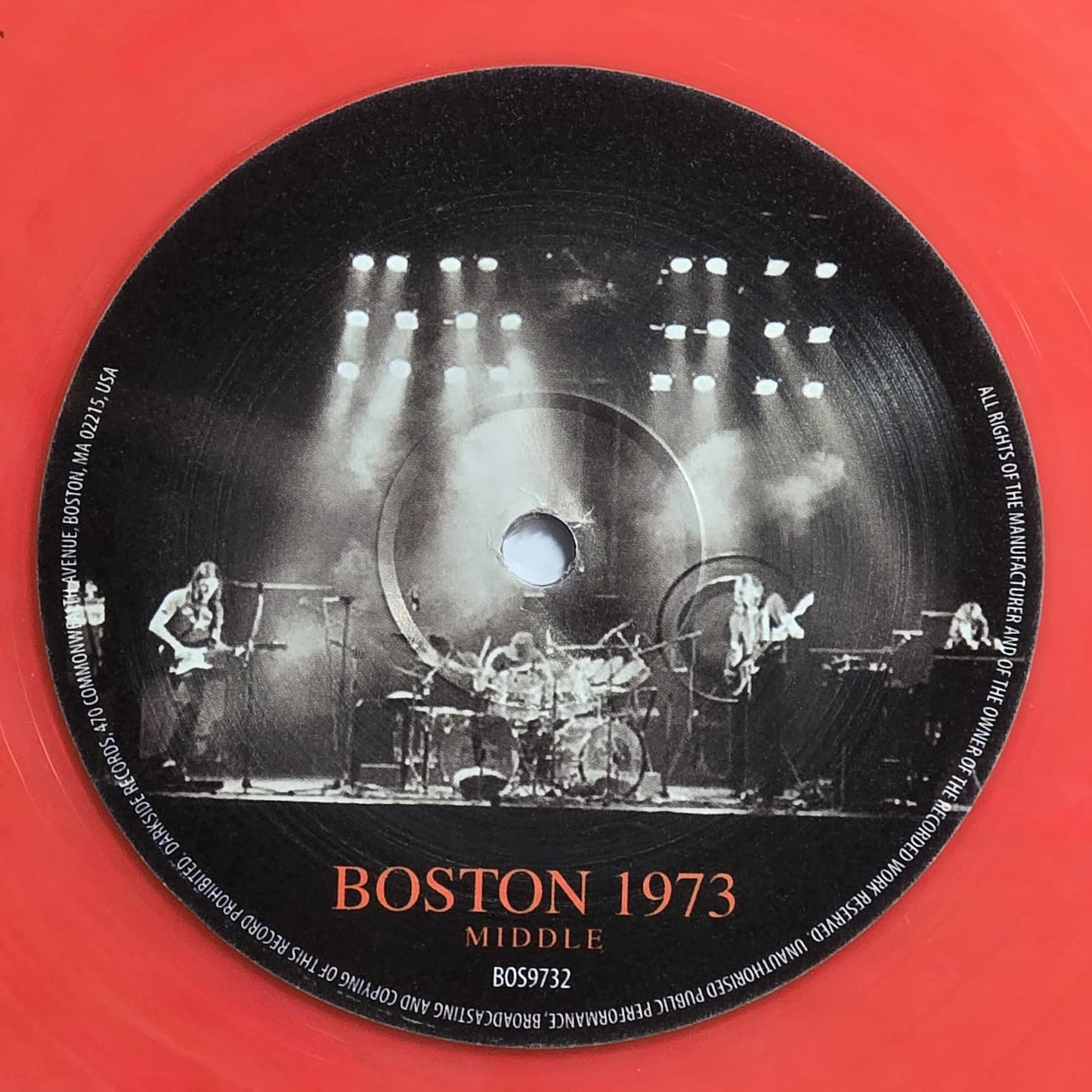 Pink Floyd – Middle (Boston 1973) Red Vinyl Bootleg LP – Part 2 of 3