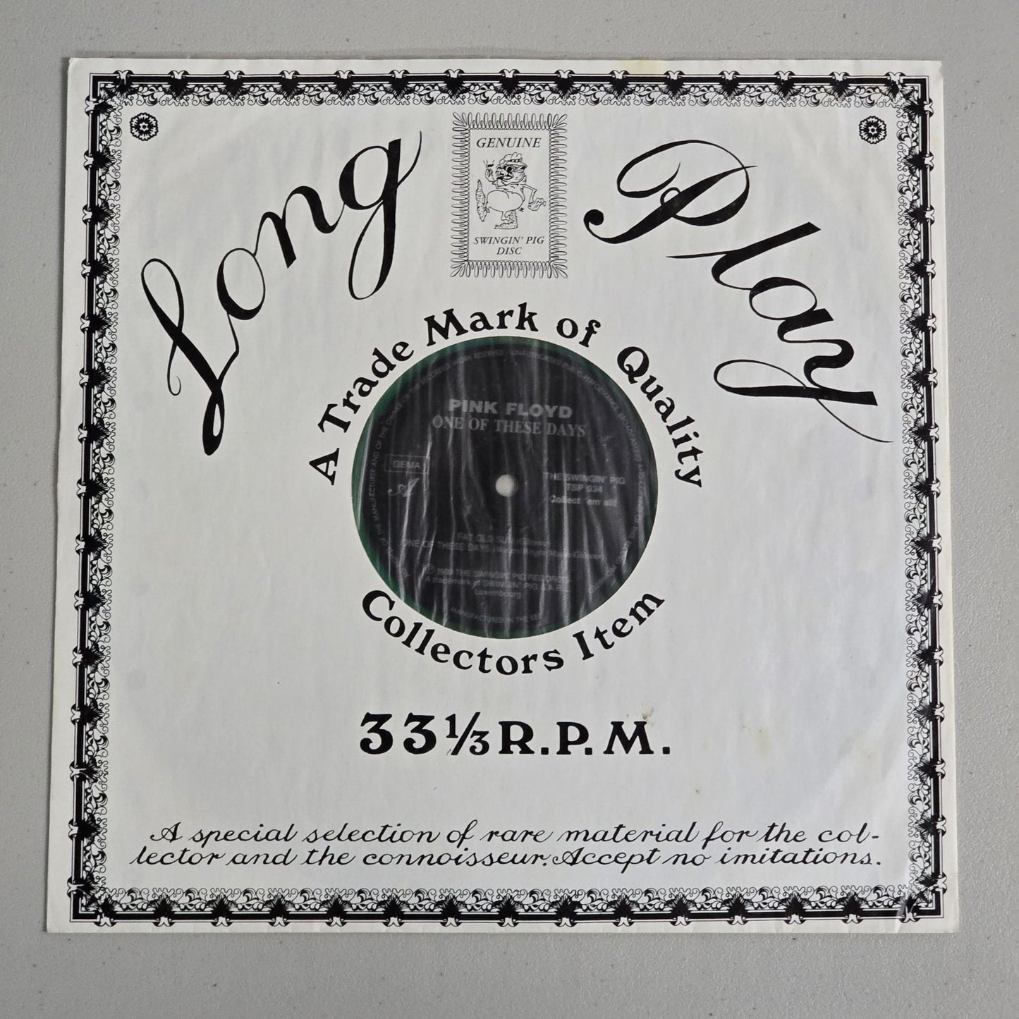 Pink Floyd - One Of These Days - Translucent Green Splatter