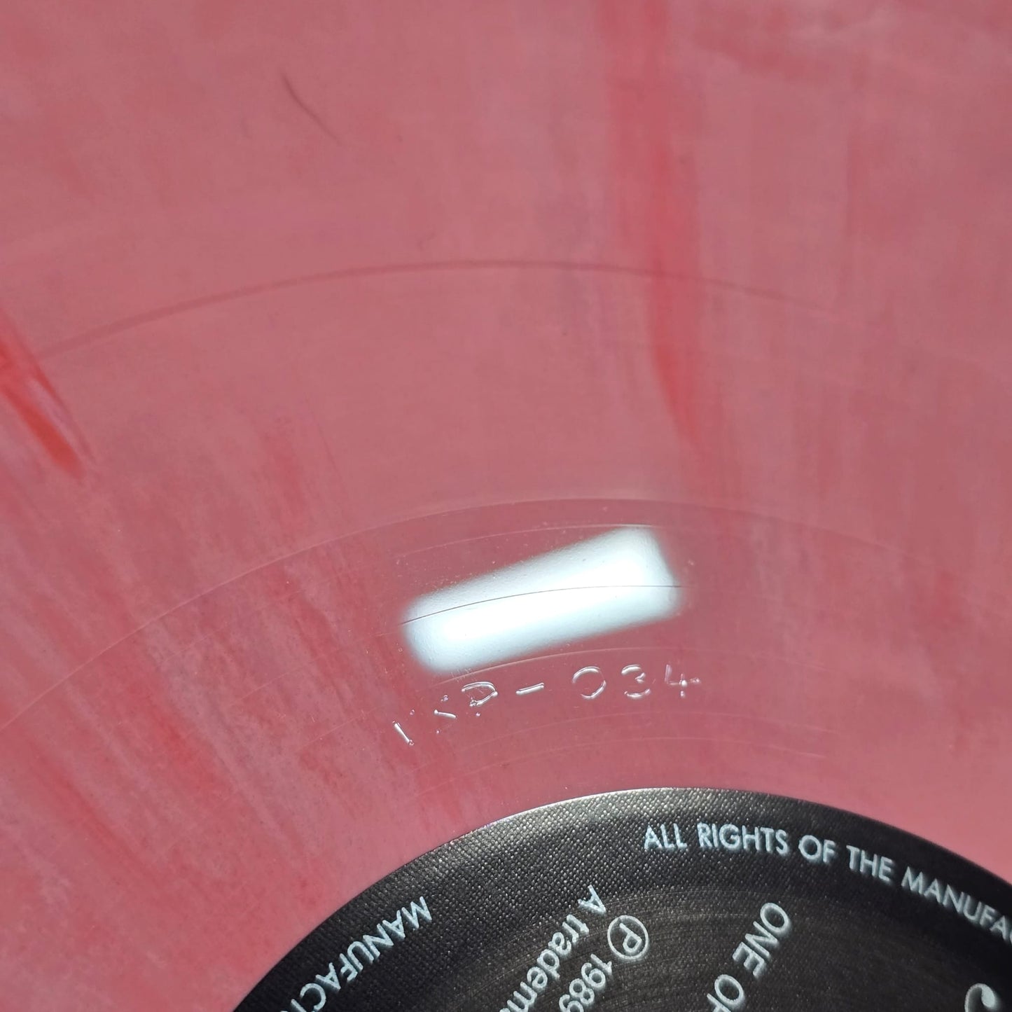 Pink Floyd - One Of These Days - Marbled Pink