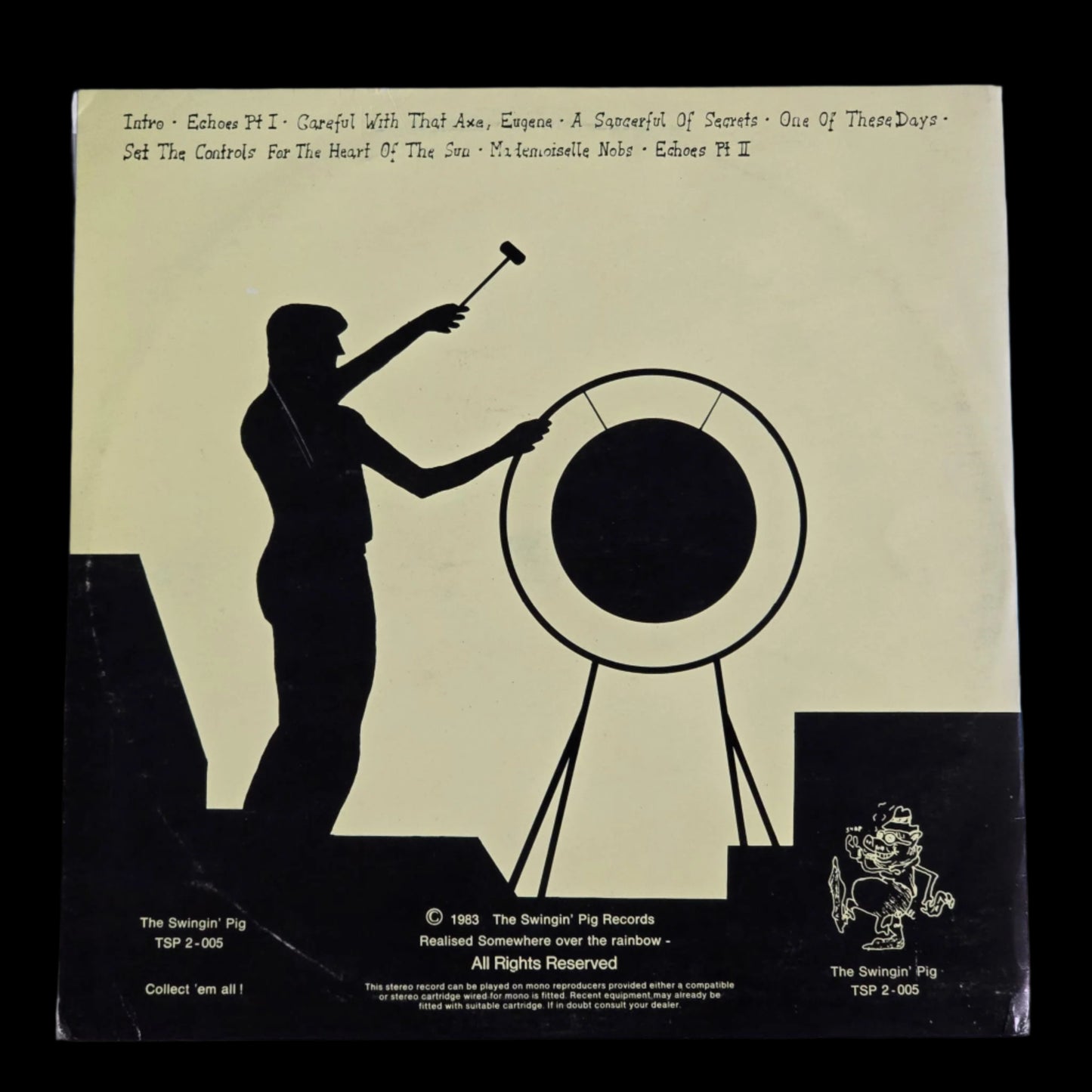 Pink Floyd- One of These Days Live in Pompejii - 2 LP Blue/Green