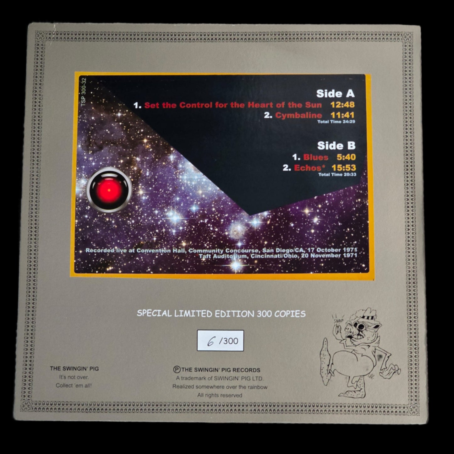 Pink Floyd - 1971 San Diego Odyssey - PART 2 Green