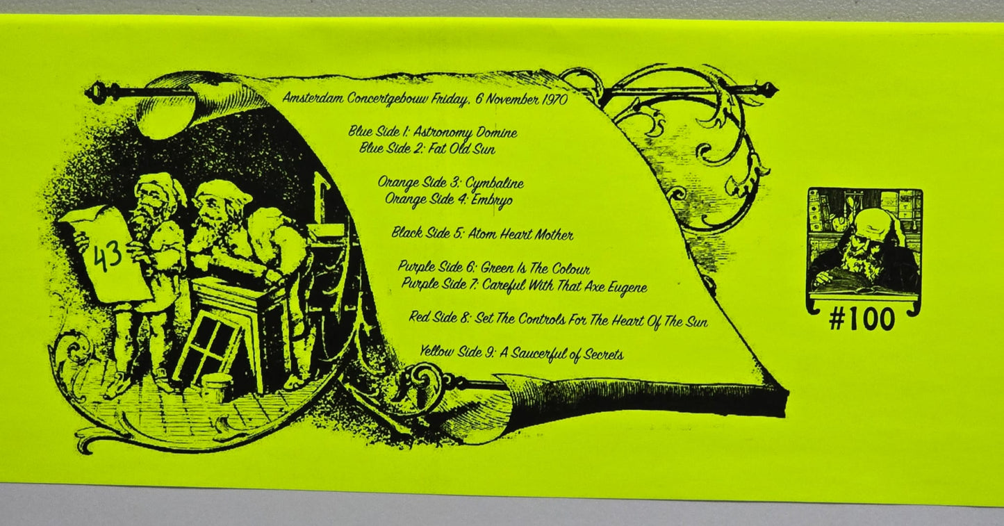 Pink Floyd - The Flaming Cow In Concert - 3 LP Set