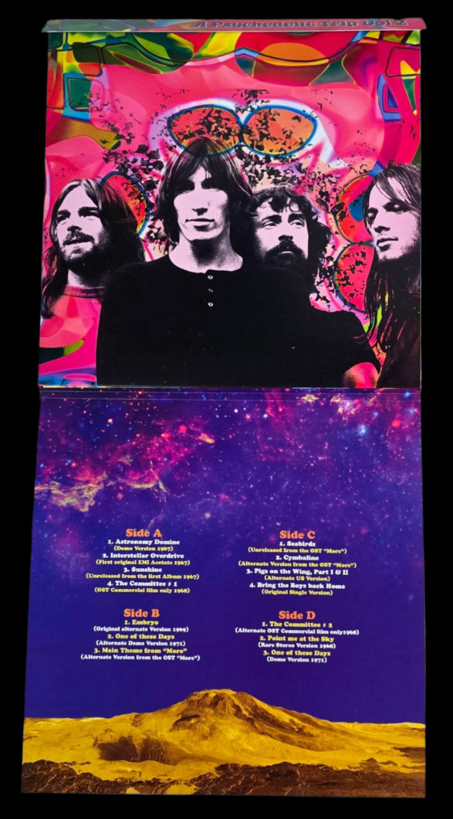 Pink Floyd - A Psychedelic Trip Vol 2 - 2LP - Clear/Green
