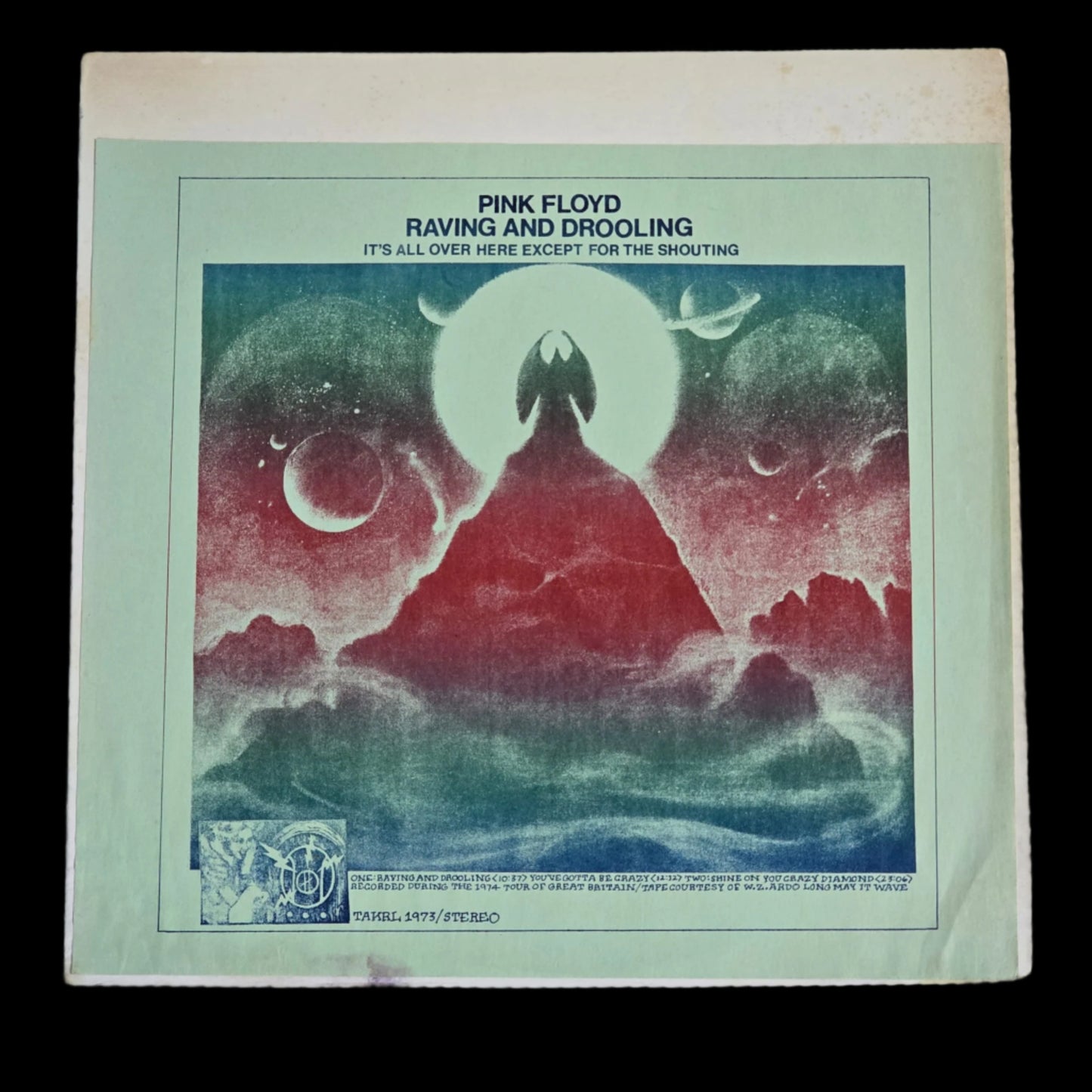 Pink Floyd - Raving and Drooling - 2 Color Insert