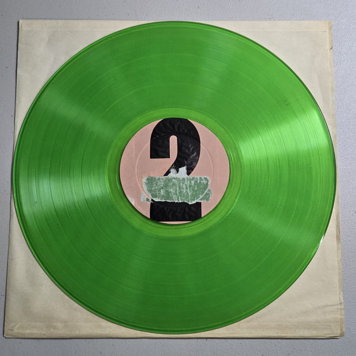 Rolling Stones - Bright Lights Big City - TMQ 71075 - 1973 US Bootleg - NM NM Translucent Green Vinyl