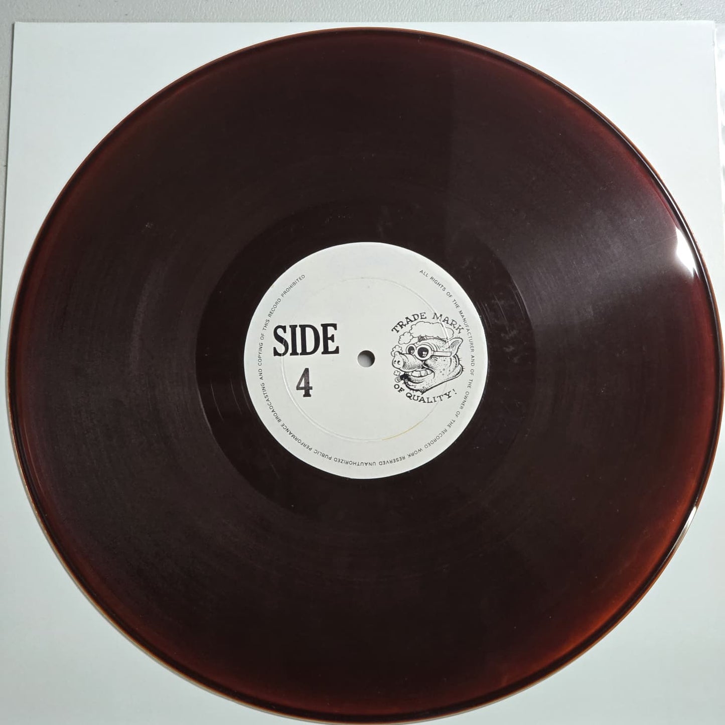 Rolling Stones - Get Your Rocks Off - TMQ 2806 - 1973 US Bootleg - NM NM Translucent Orange Brown Vinyl