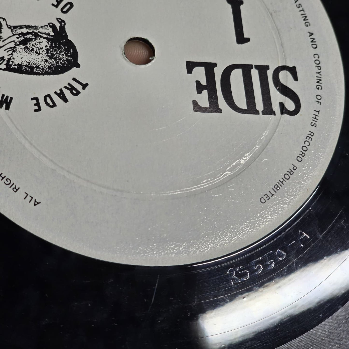 Rolling Stones - Gimmie Shelter - TMQ 72009 - 1973 US Bootleg - NM VG+ Black Green Splatter Vinyl
