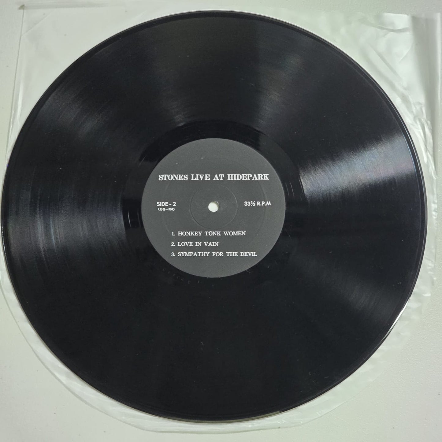 Rolling Stones - Live at Hidepark - Japan OG (504)