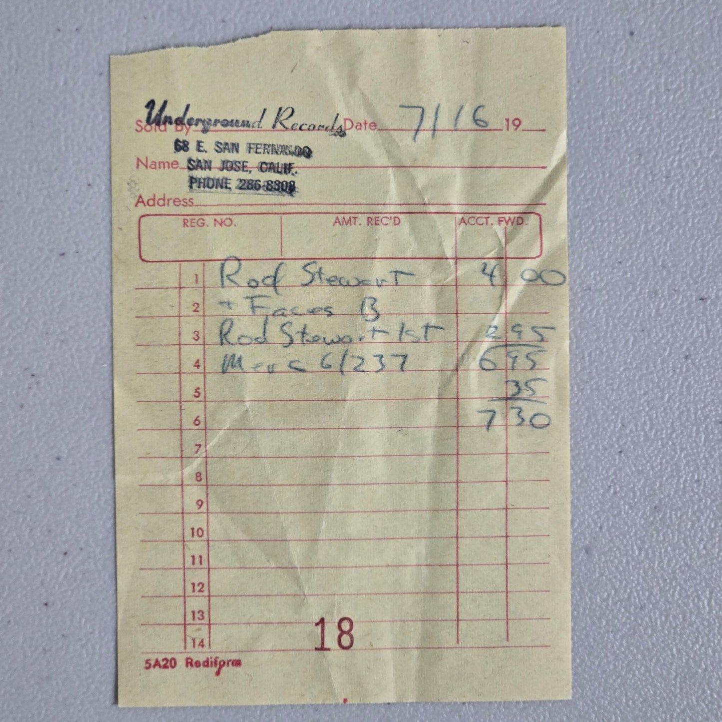 Rod Stewart & Faces - Plynth TMOQ