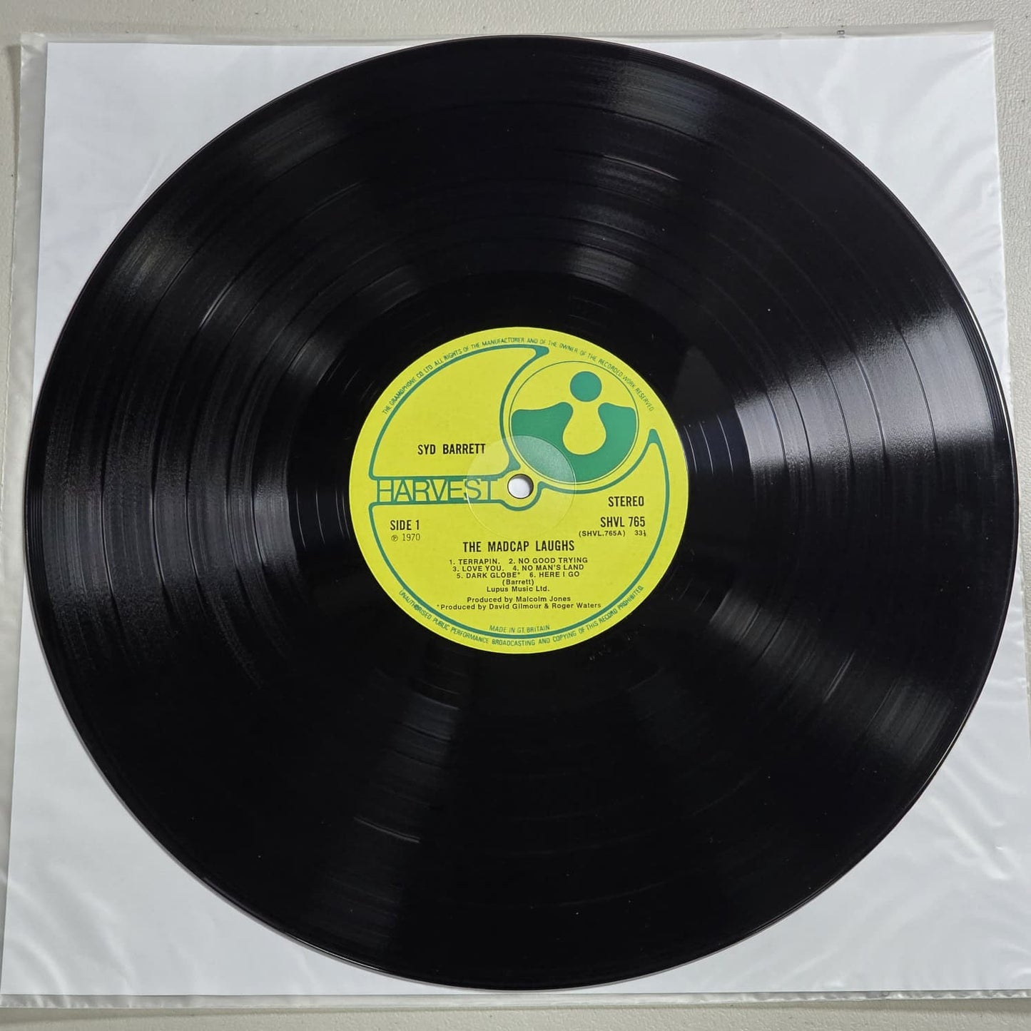 Syd Barrett - The Madcap Laughs - 1970 - UK 1st Press - Harvest SHVL 765 - VG++ VG+