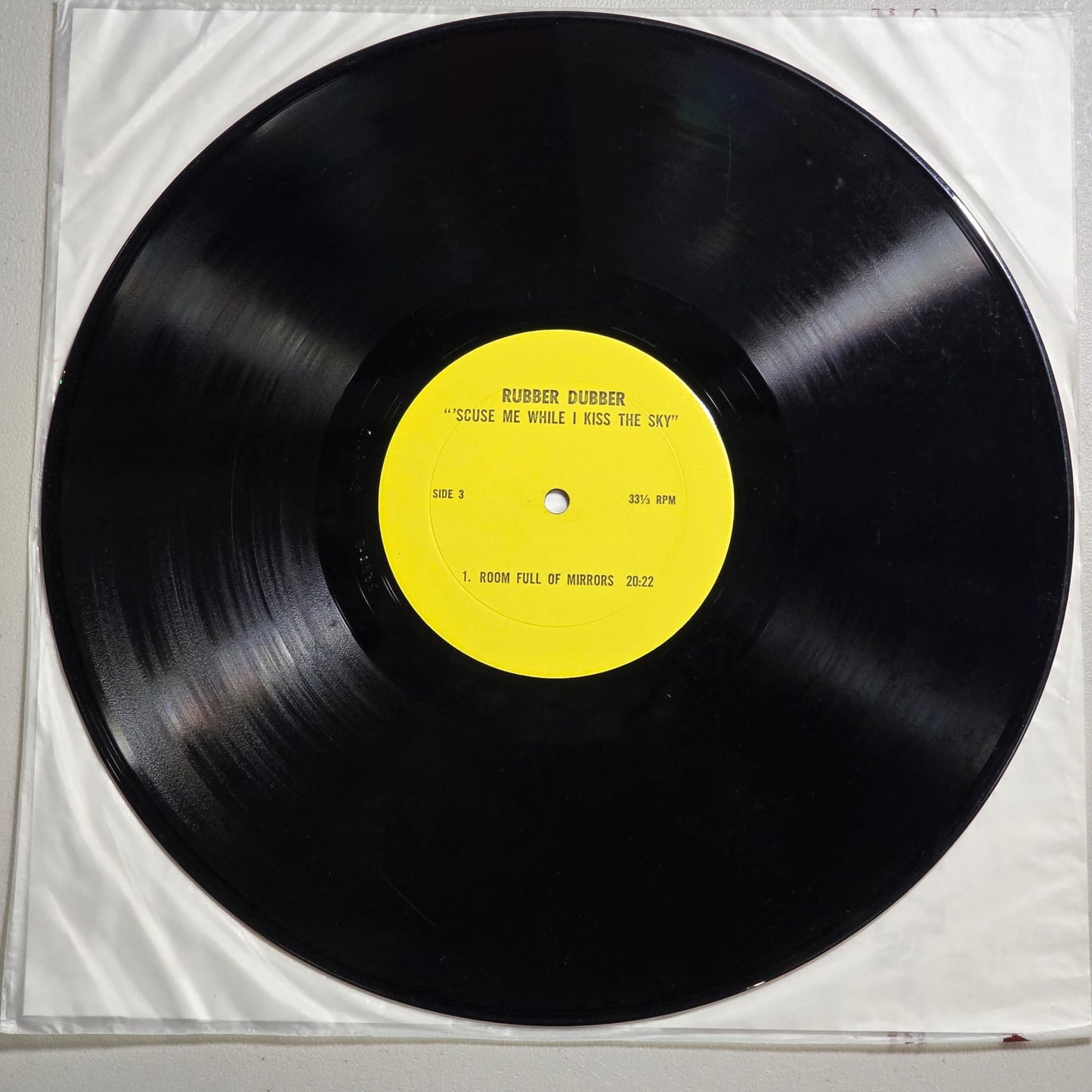 Jimi Hendrix - Scuse Me... While I Kiss The Sky... - 2LP Rubber Dubber