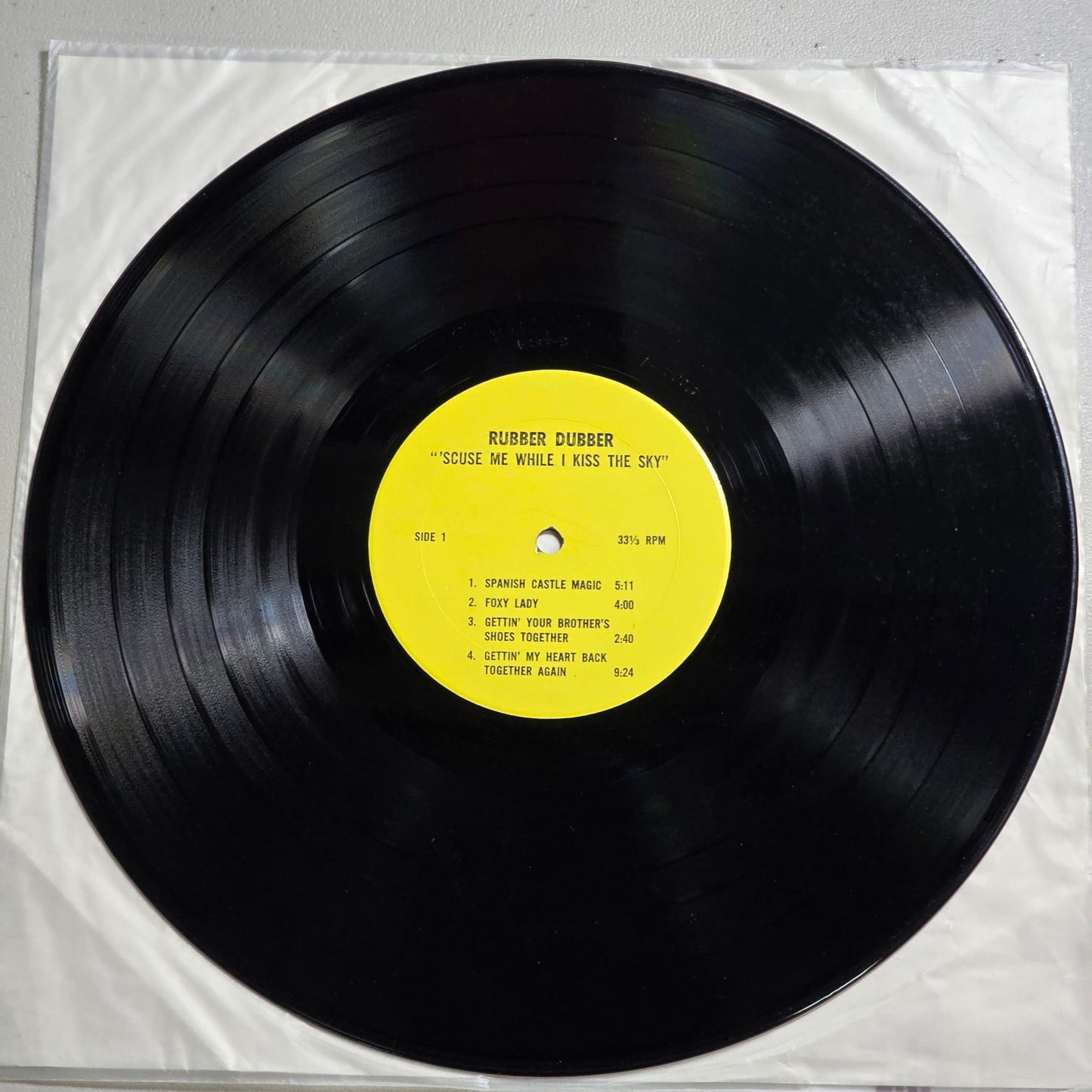 Jimi Hendrix - Scuse Me... While I Kiss The Sky... - 2LP Rubber Dubber