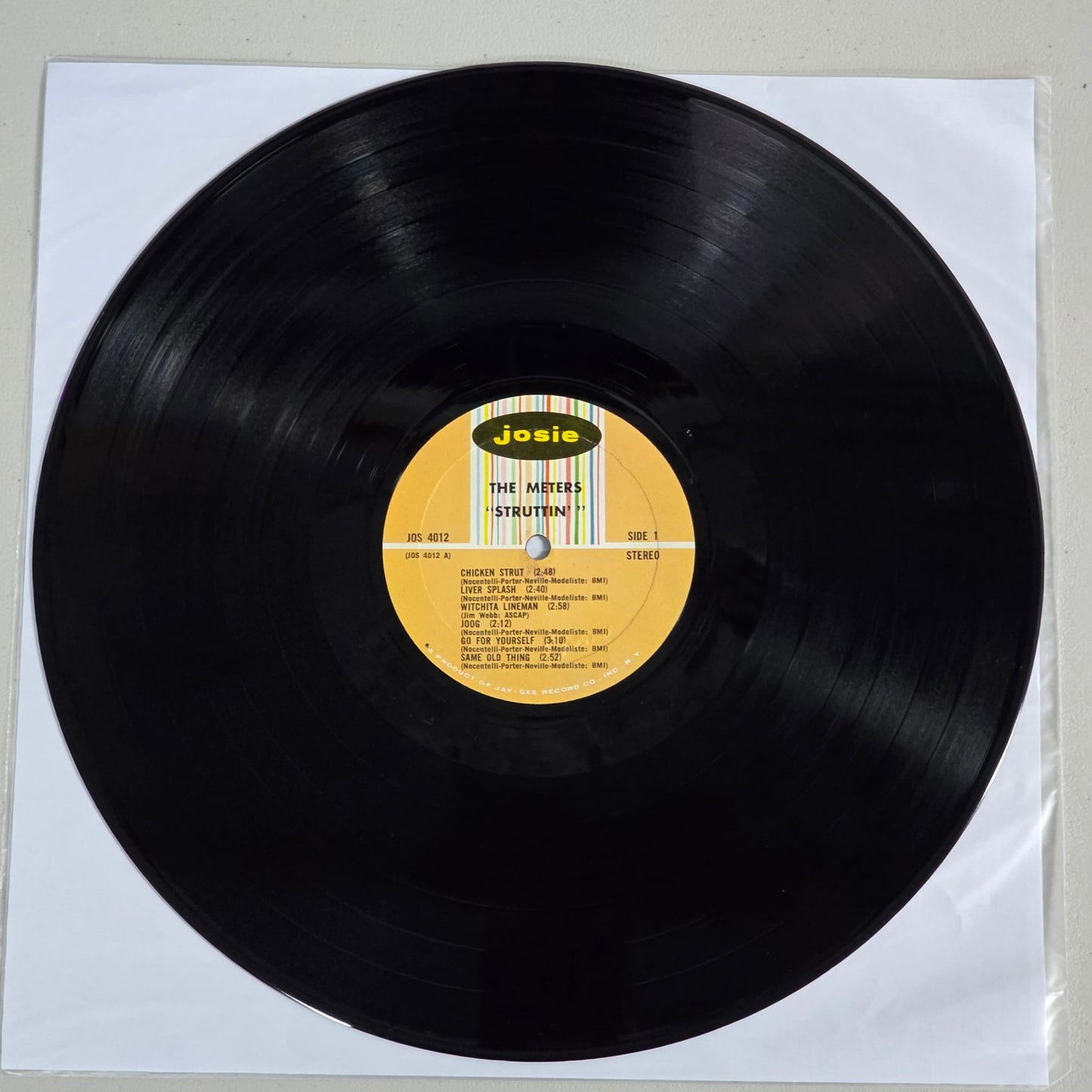 The Meters - Struttin - US 1970 LP 1st Pressing