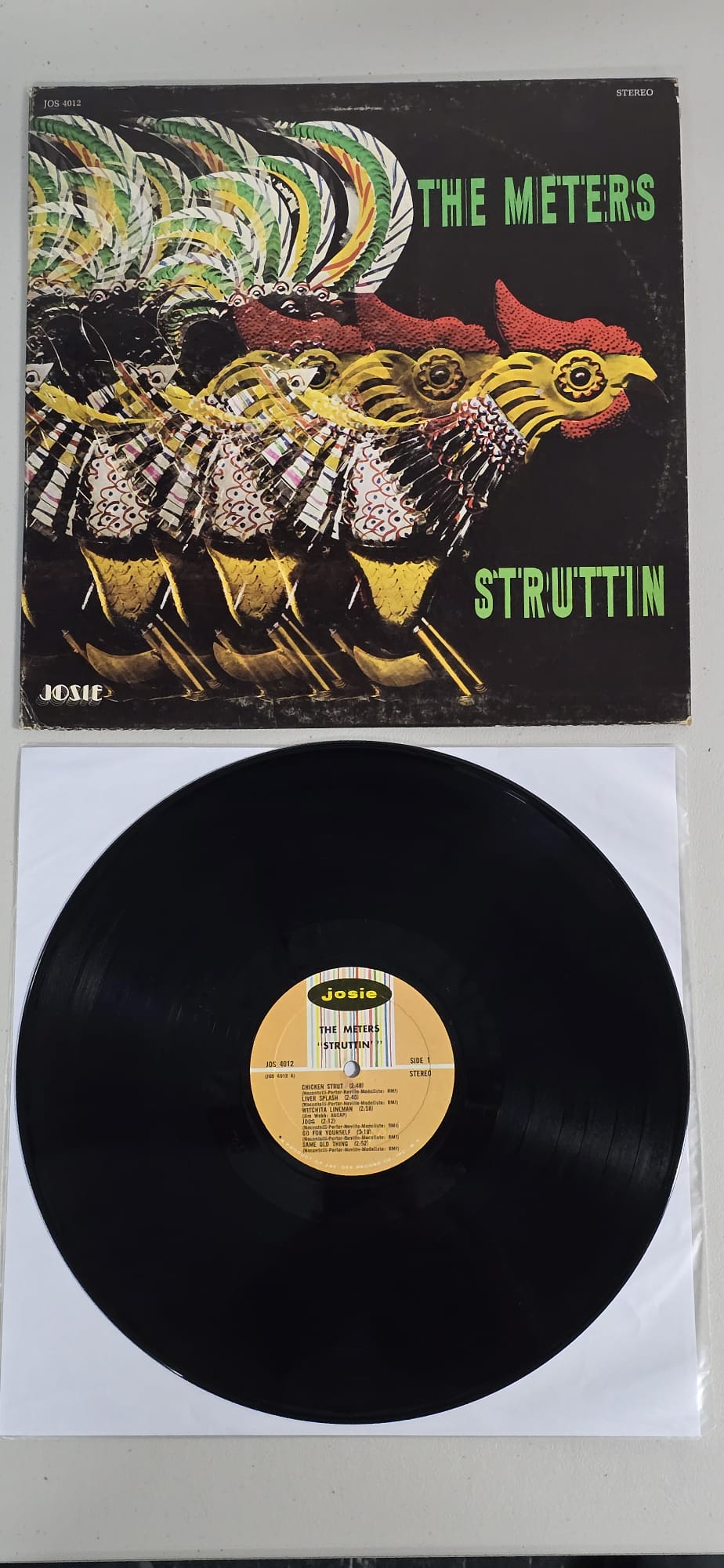 The Meters - Struttin - US 1970 LP 1st Pressing