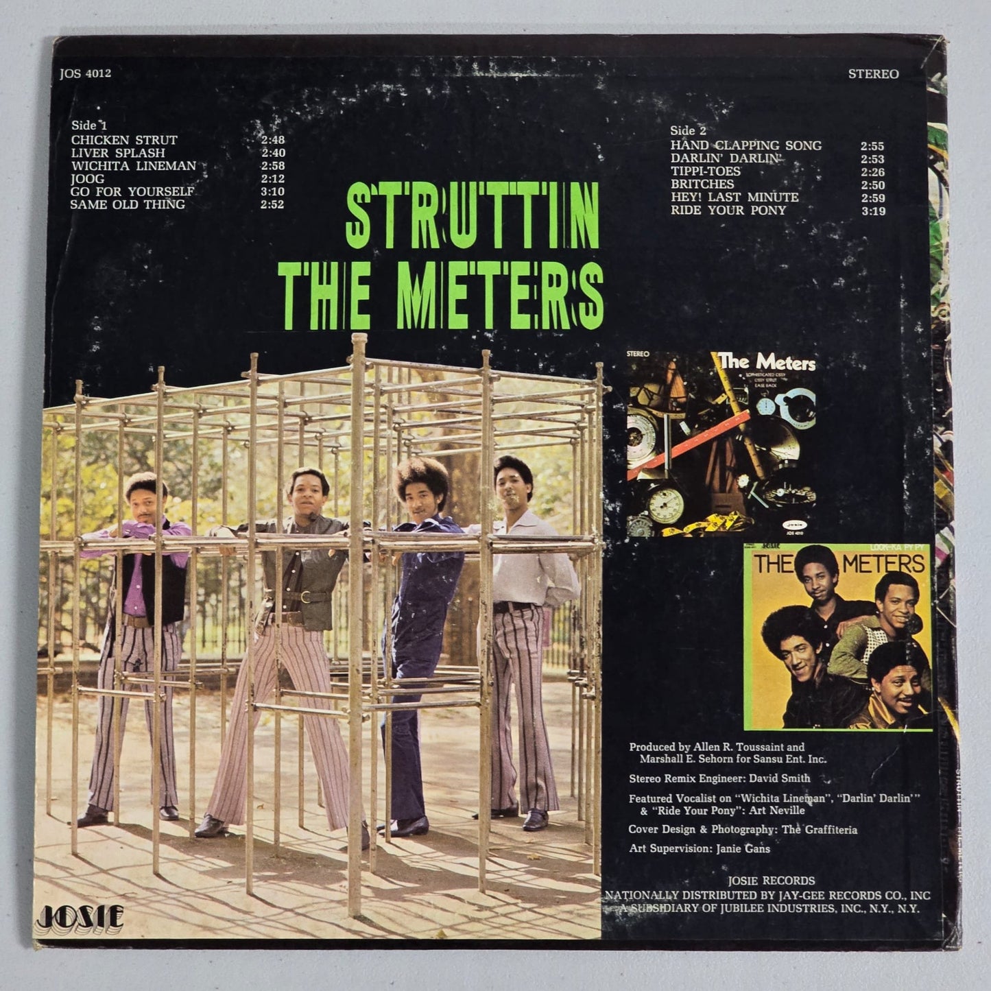 The Meters - Struttin - US 1970 LP 1st Pressing