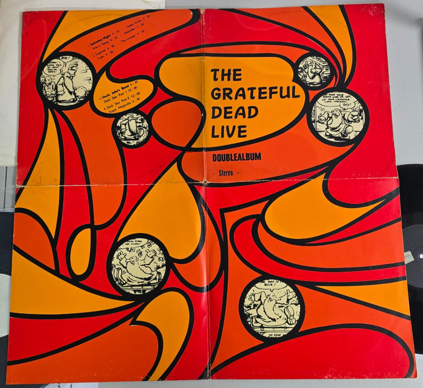Grateful Dead - The Grateful Dead Live - Poster Cover