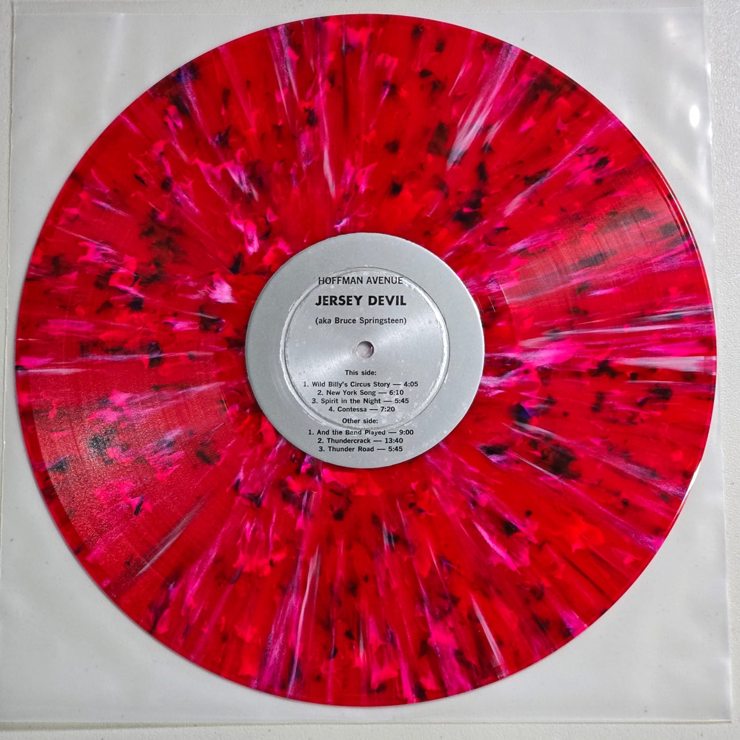 Bruce Springsteen - The Jersey Devil - Red Splatter