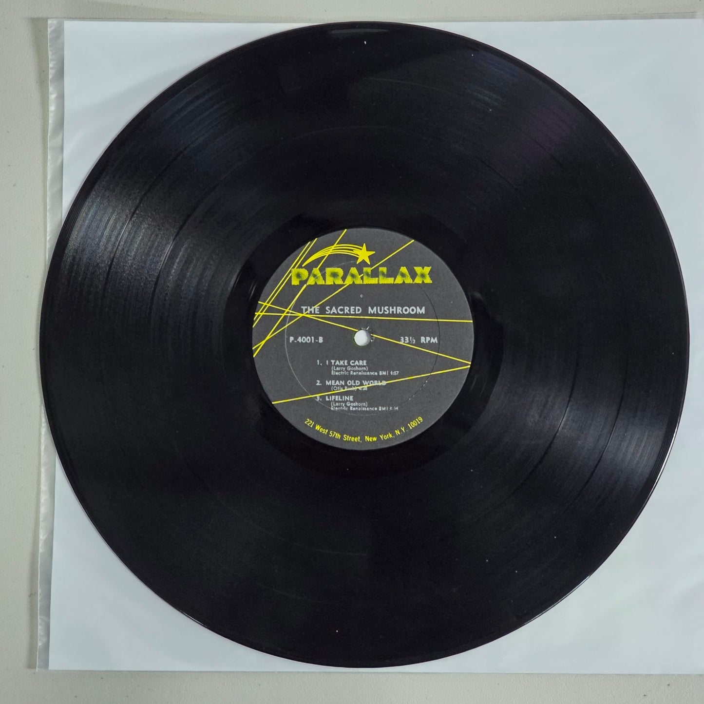 The Sacred Mushroom - Self Titled - 1st US Stereo Press