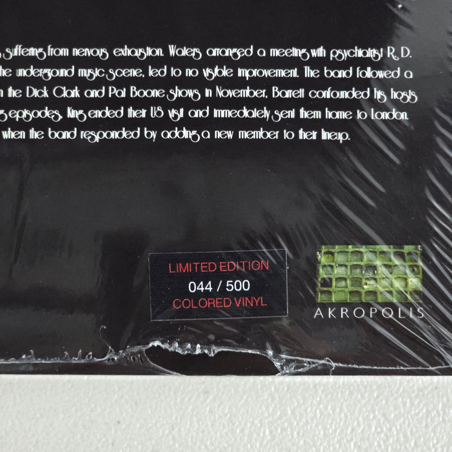 Pink Floyd - The Tea Set - Clear