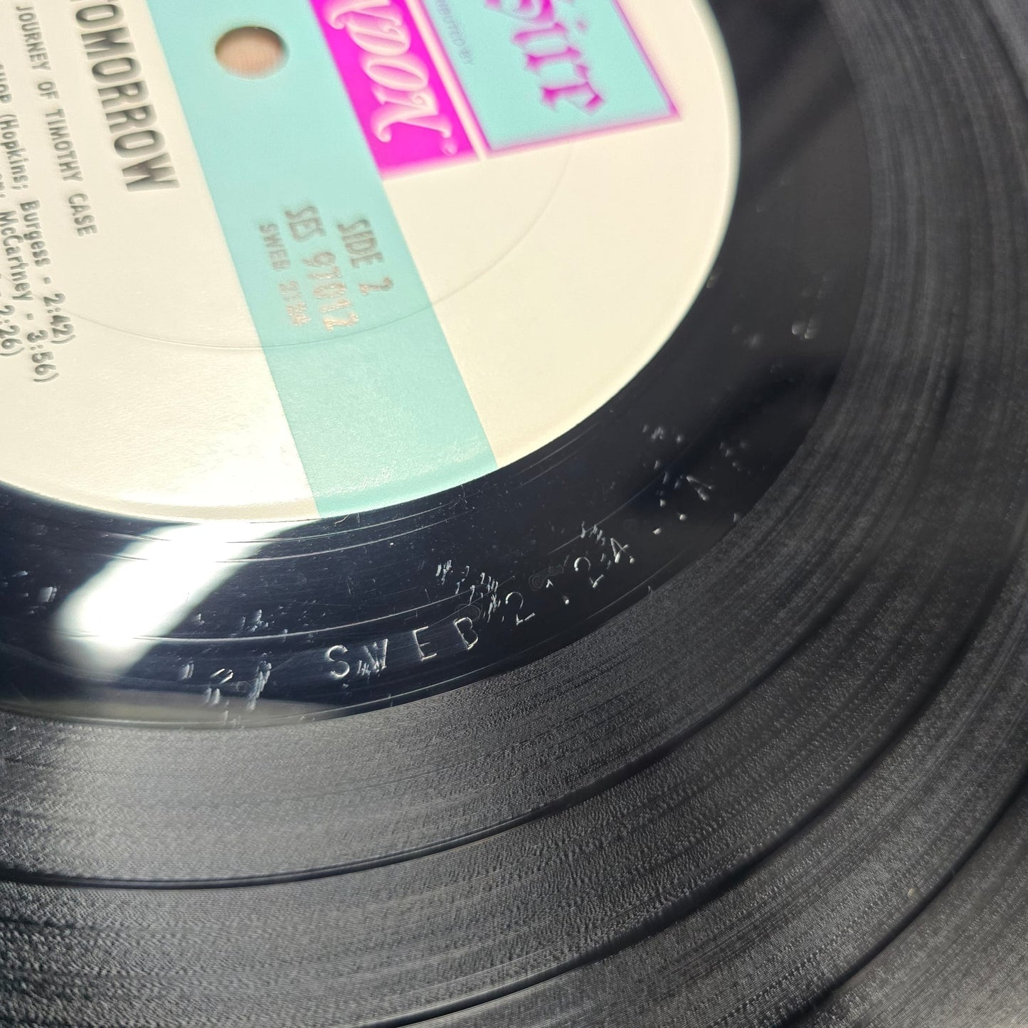 Tomorrow - Self Titled - 1968 US 1st Press Promo