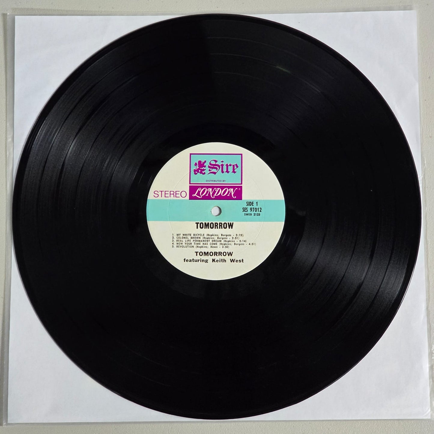 Tomorrow - Self Titled - 1968 US 1st Press Promo