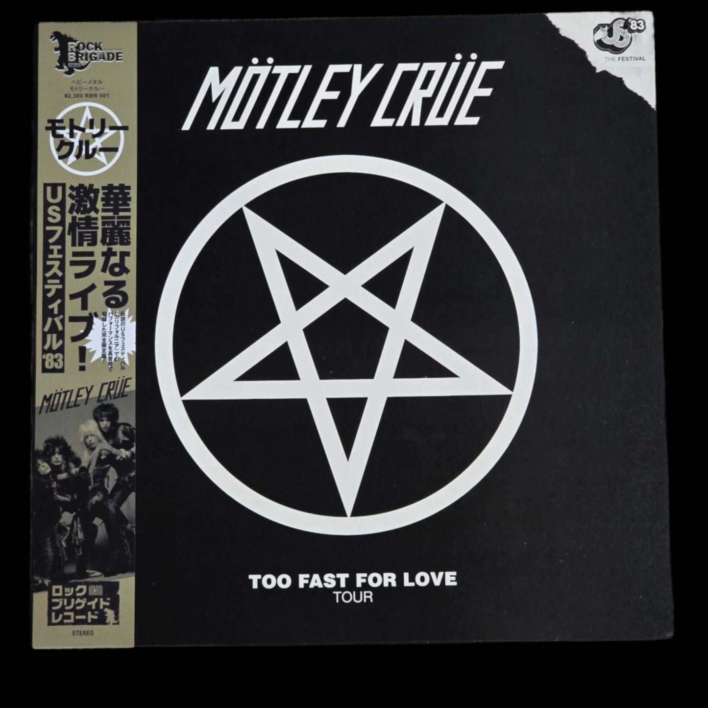 Motley Crue - Too Fast For Love Tour