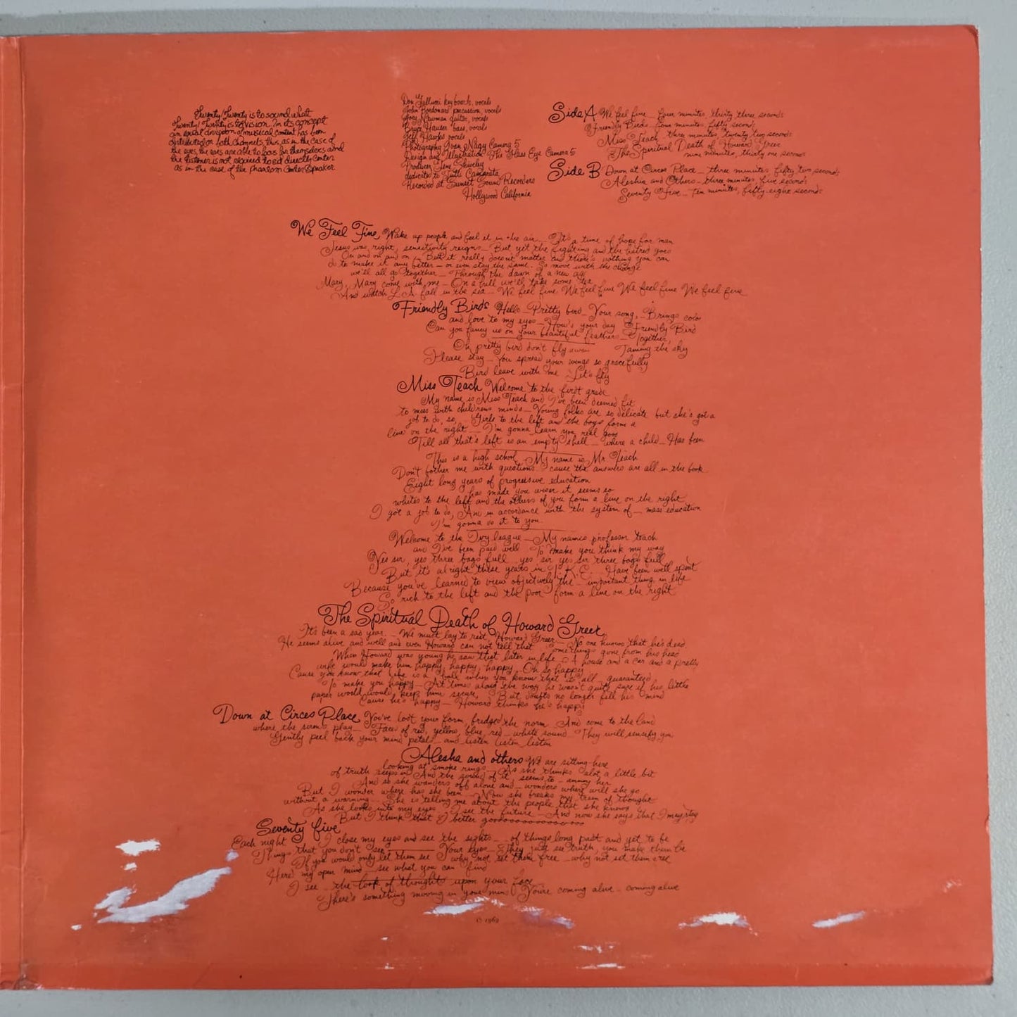 Touch - Self-Titled - UK - 1969 - Gatefold with Poster