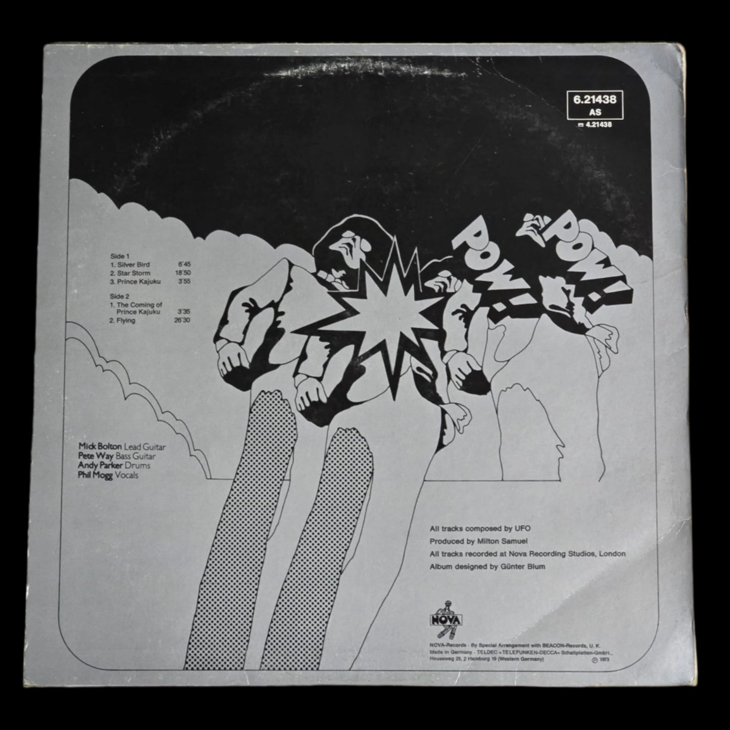 UFO - UFO 2 - Flying - One Hour Space Rock - German Reissue